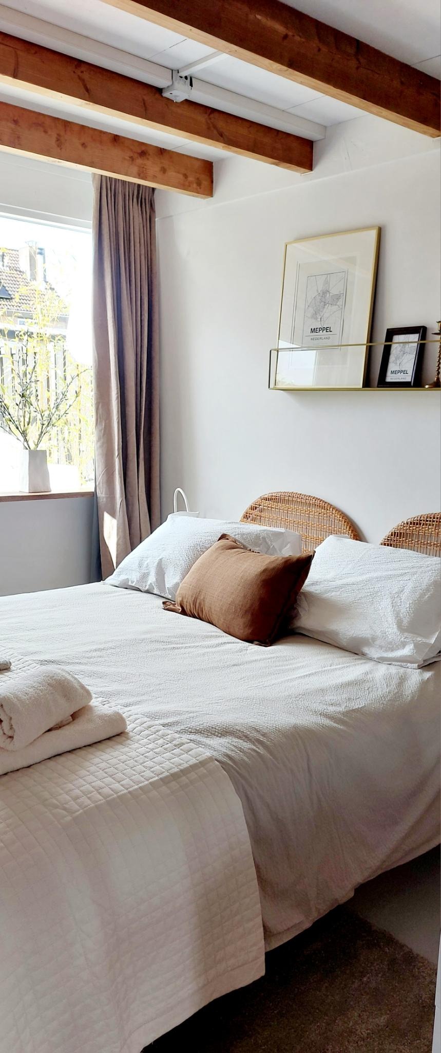 Overzicht van de studio van Tuks & Duts Bed & Breakfast in Meppel